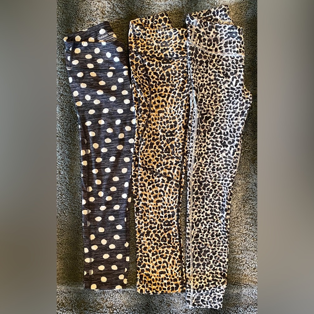 Outdoor Voices Bundle of 3 Leggings